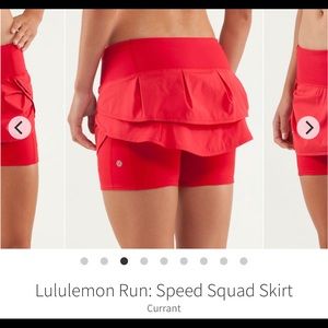 Lululemon Speed Squad Skirt